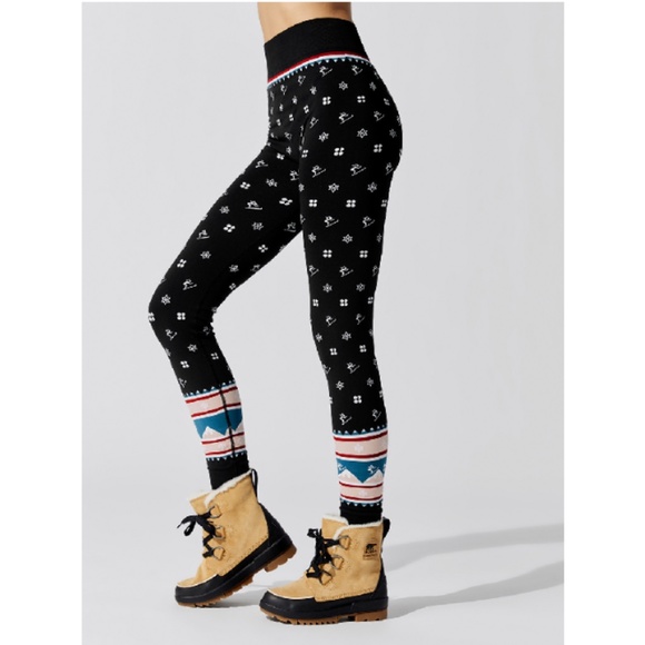 Nwot Sweaty Betty Fair Isle Ski Base 